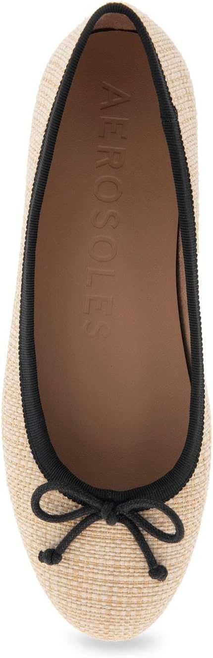 Aerosoles Women’s Homebet Flats(Natural Raffia)