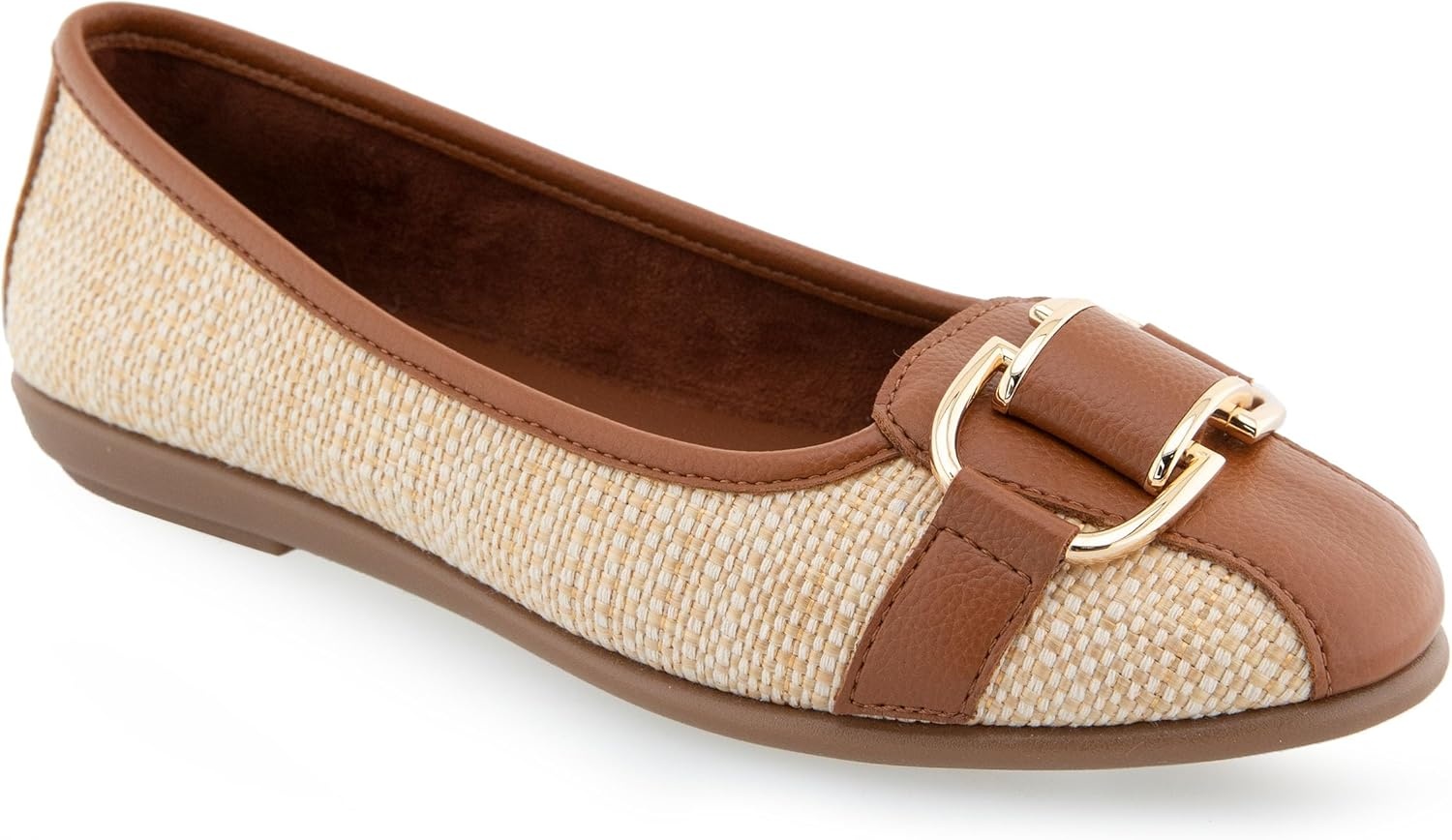 Aerosoles Women’s Bentley(Natural Raffia)