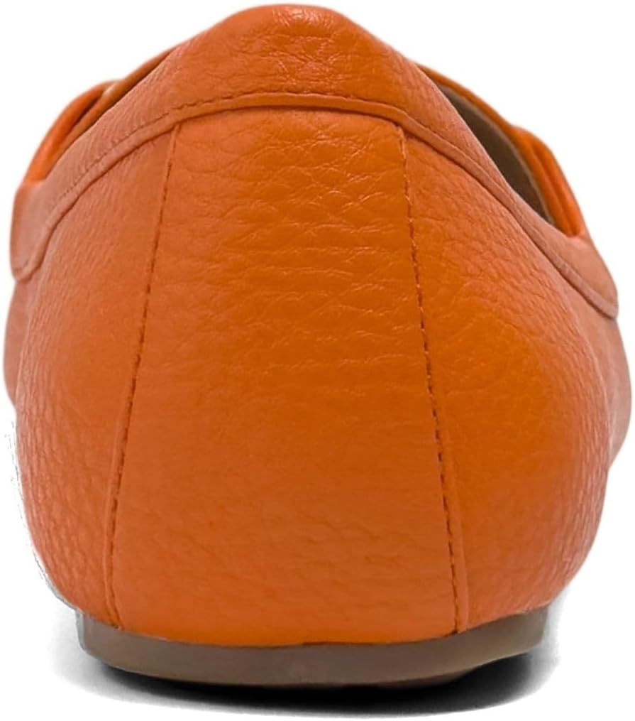 Aerosoles Women’s Day Drive(Orange Faux Pebbled Leather)