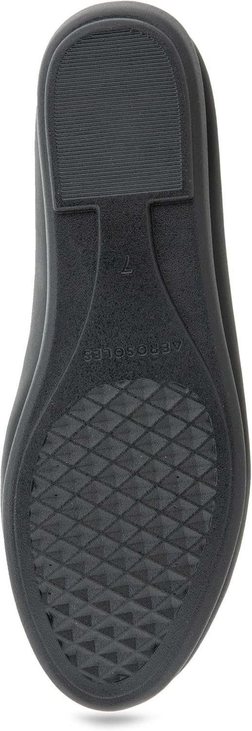 Aerosoles Women’s Bell(Black/Black Soft Faux Leather)