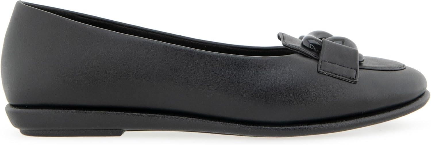 Aerosoles Women’s Bell(Black/Black Soft Faux Leather)
