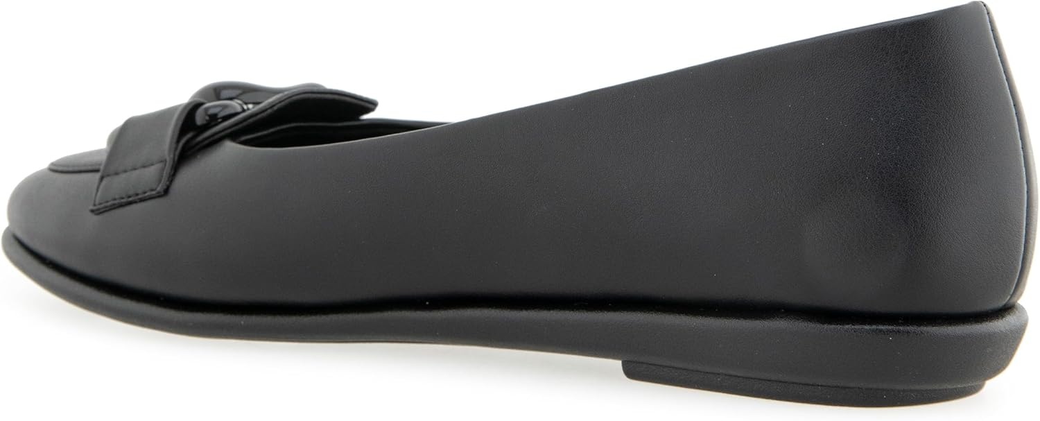 Aerosoles Women’s Bell(Black/Black Soft Faux Leather)