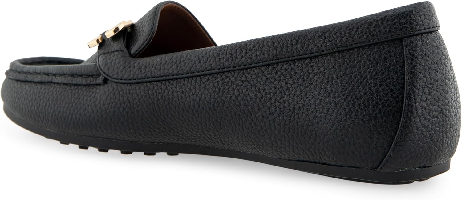 Aerosoles Women’s Dallas(Black Pebbled Faux Leather)