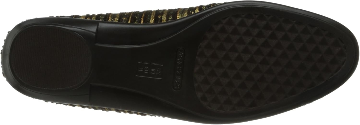 Aerosoles Women’s Betunia Slip-On Loafer with Memory Foam Footbed(Bronze Combo)