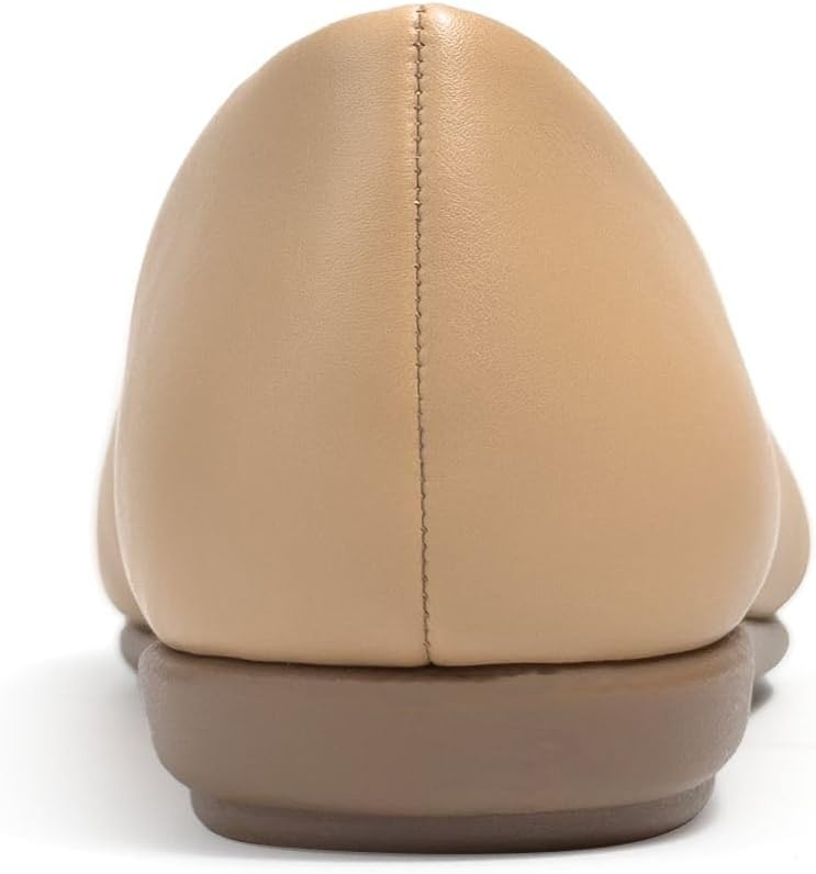 Aerosoles Women’s Bell(Beige Bisque Soft Faux Leather)