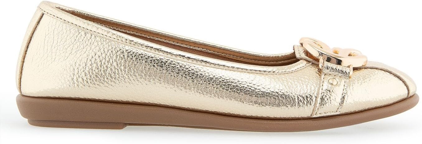 Aerosoles Women’s Big Bet Flats(Soft Gold Pu)