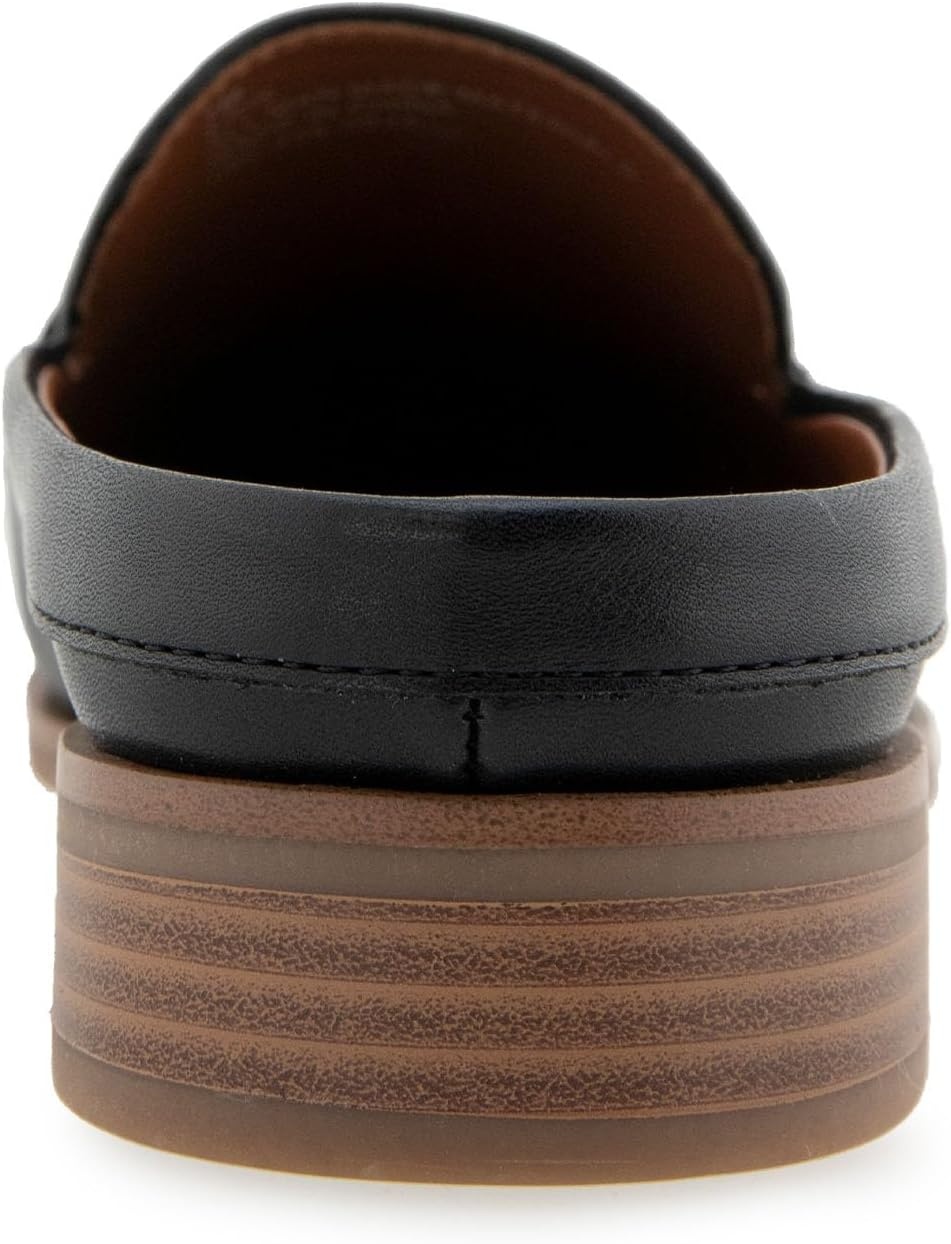 Aerosoles Women’s Erik(Black Faux Leather)