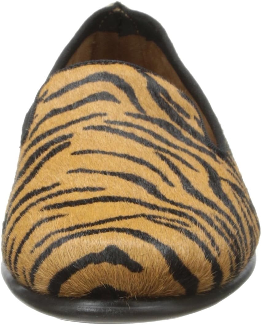 Aerosoles Women’s Betunia Slip-On Loafer with Memory Foam Footbed(Tiger Tan)