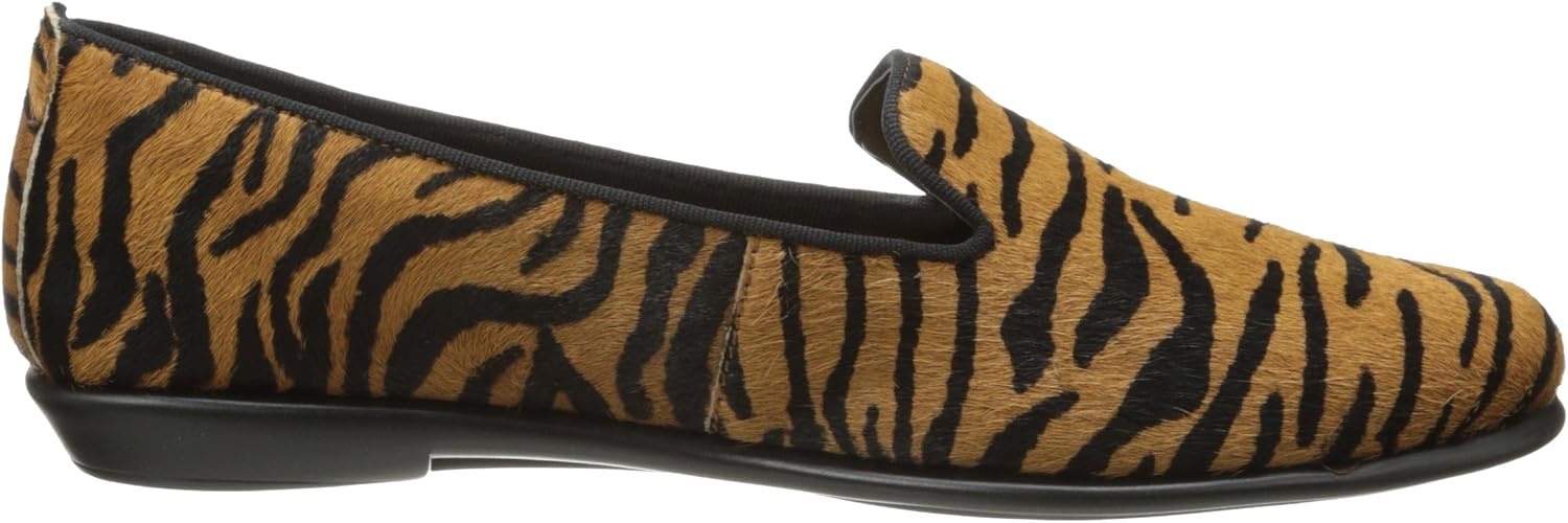 Aerosoles Women’s Betunia Slip-On Loafer with Memory Foam Footbed(Tiger Tan)