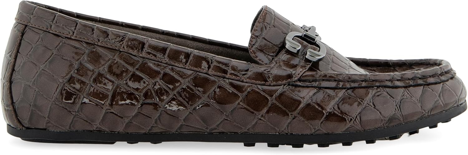Aerosoles Women’s Dallas(Chocolate Croco Faux Leather)