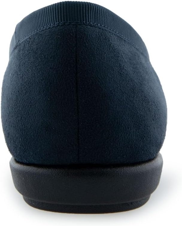Aerosoles Women’s Homebet Flats(Navy Faux Suede)