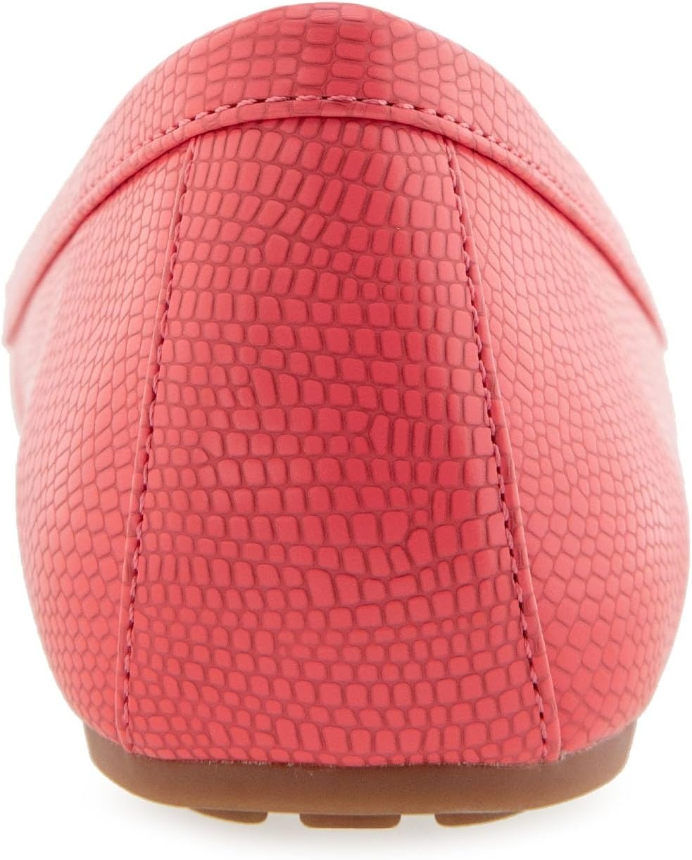 Aerosoles Women’s Day Drive(Coral Lizard Faux Leather)