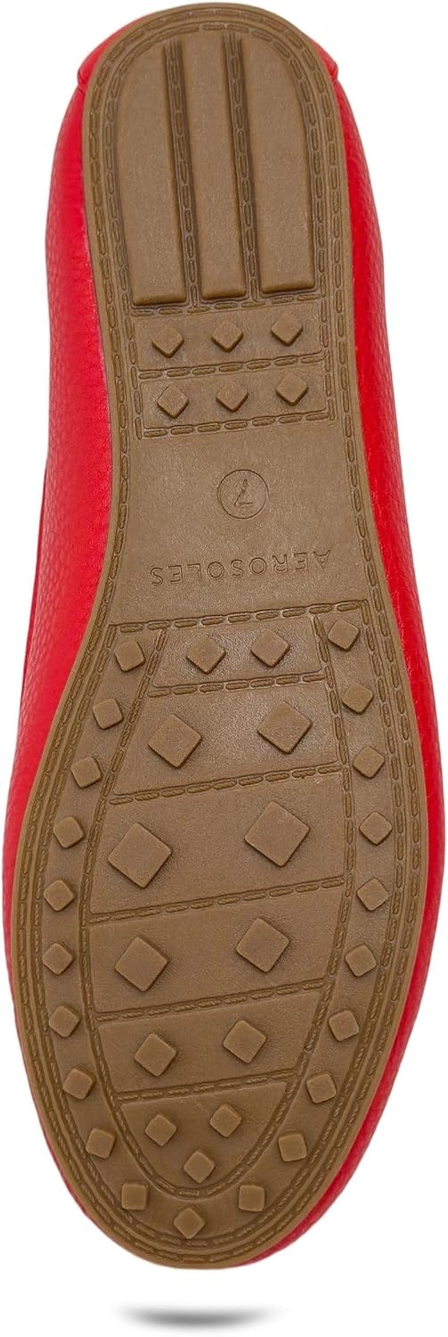 Aerosoles Women’s Dallas(Red Pebbled Faux Leather)