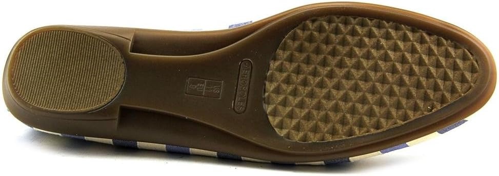 Aerosoles Women’s Betunia Slip-On Loafer with Memory Foam Footbed(Mid Blue Combo)