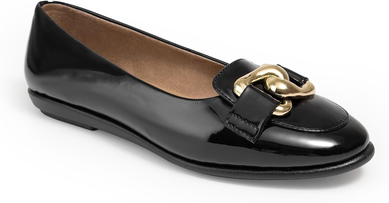 Aerosoles Women’s Bell(Black/Gold)