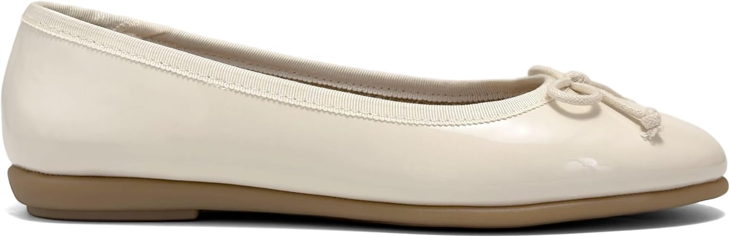 Aerosoles Women’s Homebet Flats(Eggnog Patent)