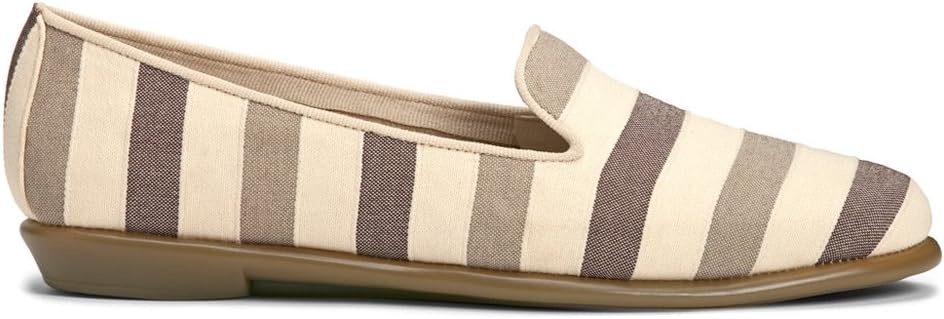Aerosoles Women’s Betunia Slip-On Loafer with Memory Foam Footbed(Light Brown Combo)