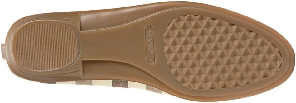Aerosoles Women’s Betunia Slip-On Loafer with Memory Foam Footbed(Light Brown Combo)