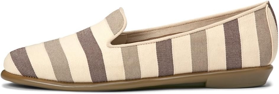 Aerosoles Women’s Betunia Slip-On Loafer with Memory Foam Footbed(Light Brown Combo)