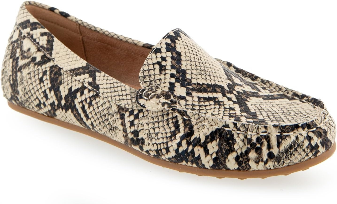 Aerosoles Over Drive(Natural Printed Snake Pu)