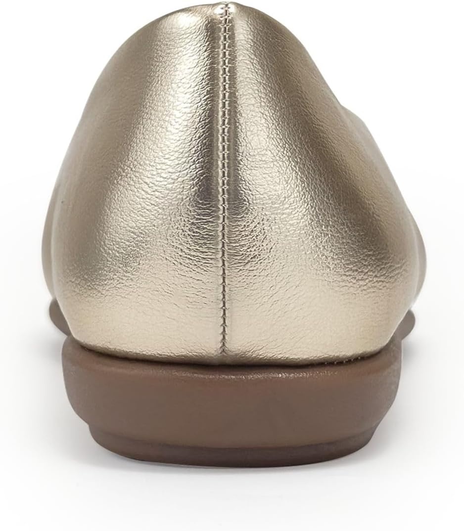 Aerosoles Women’s Bell(Soft Gold Faux Leather)