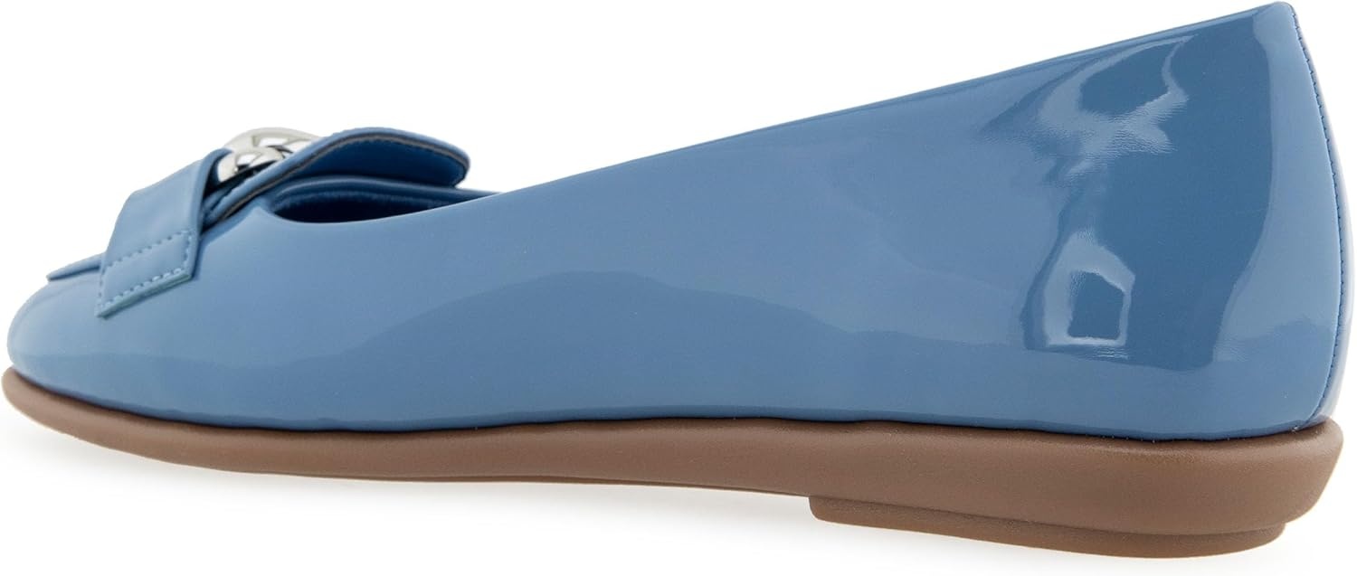 Aerosoles Women’s Bell(Blue Jean Patent Faux Leather)