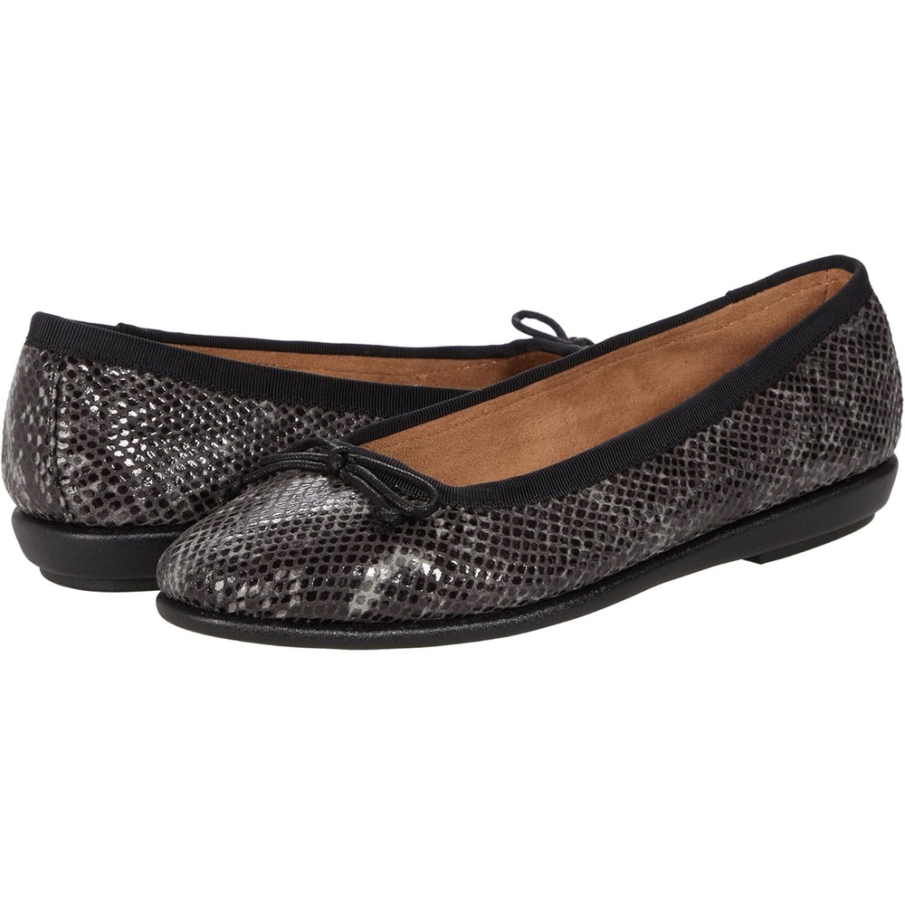 Aerosoles Women’s Homebet Flats(Black Snake)