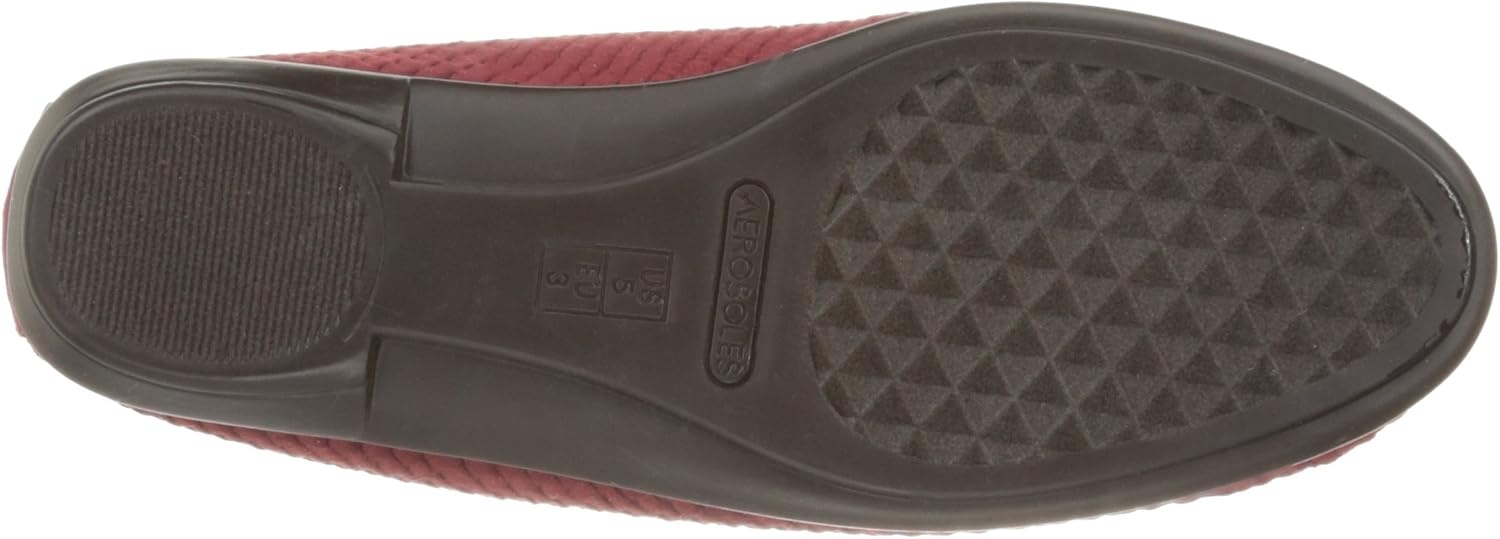 Aerosoles Women’s Betunia Slip-On Loafer with Memory Foam Footbed(Red Snake)