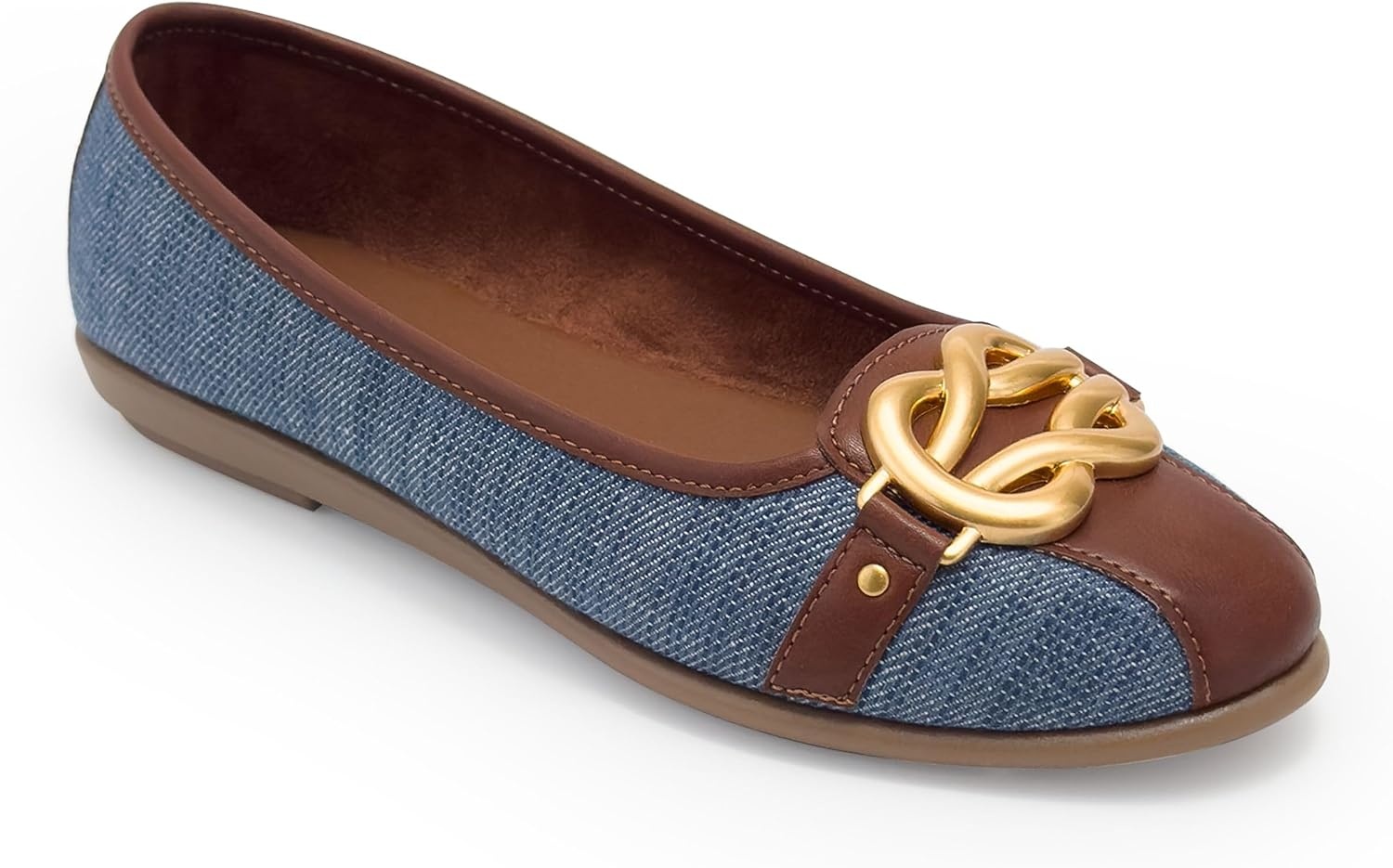 Aerosoles Women’s Big Bet Flats(Denim)