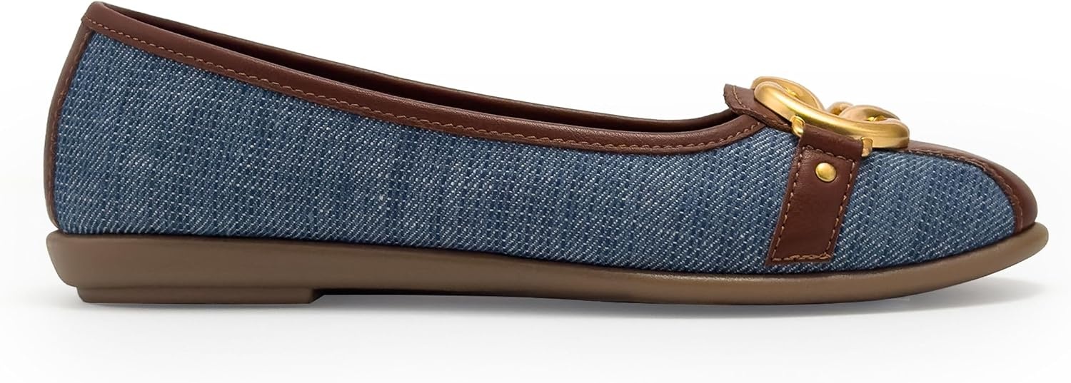 Aerosoles Women’s Big Bet Flats(Denim)