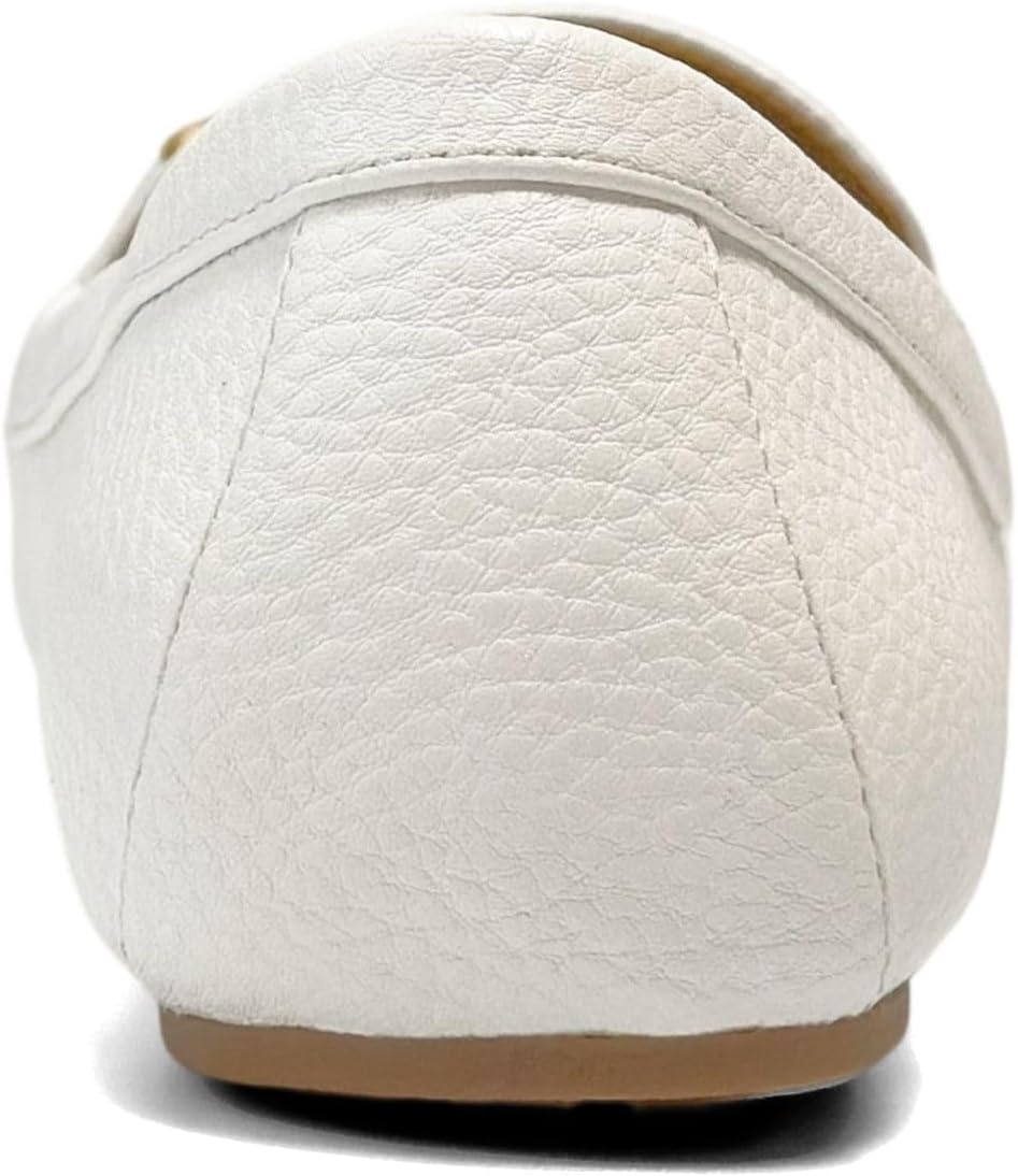Aerosoles Women’s Dallas(White Pebbled Faux Leather)