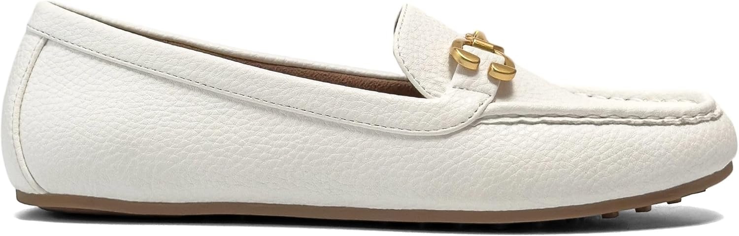 Aerosoles Women’s Dallas(White Pebbled Faux Leather)
