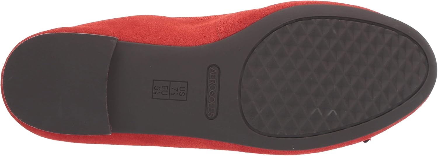 Aerosoles Women’s Homebet Flats(Orange Suede)