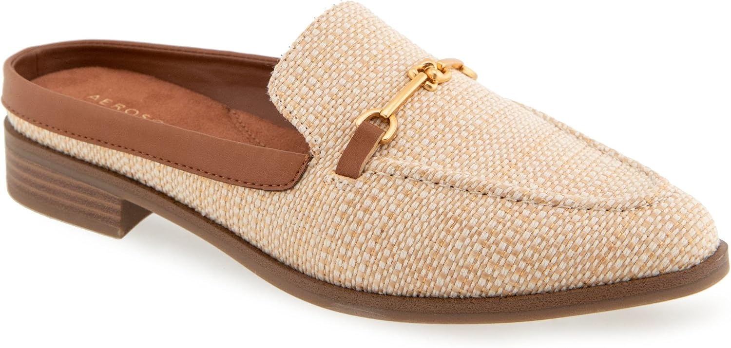 Aerosoles Women’s Erik(Natural/Tan Raffia)