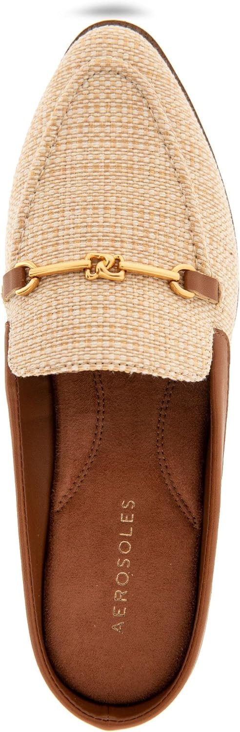 Aerosoles Women’s Erik(Natural/Tan Raffia)