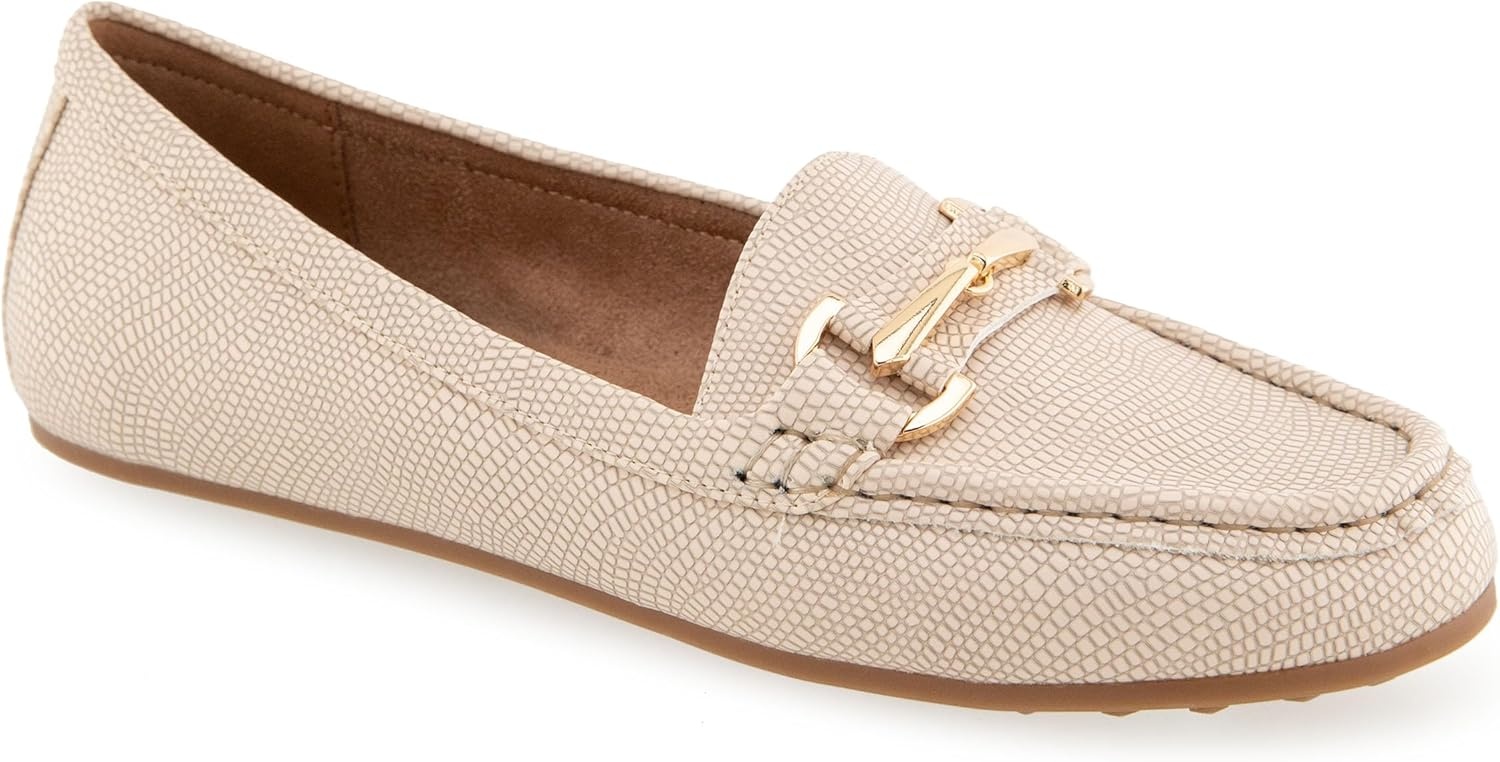 Aerosoles Women’s Day Drive(Stone Lizard Faux Leather)