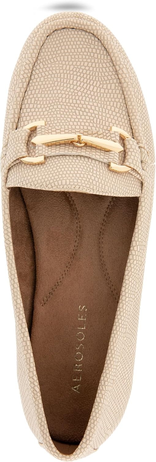 Aerosoles Women’s Day Drive(Stone Lizard Faux Leather)