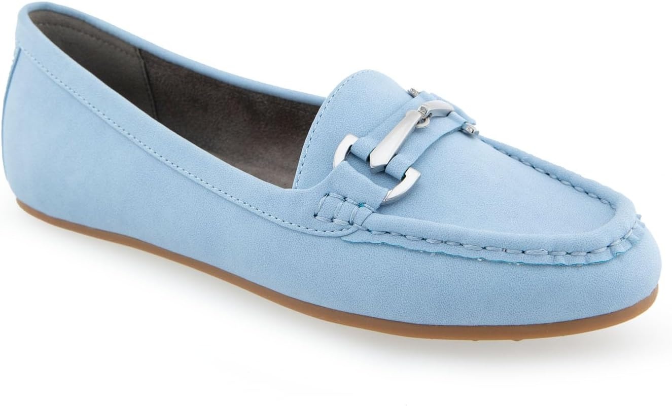 Aerosoles Women’s Day Drive(Dusty Blue Faux Nubuck)