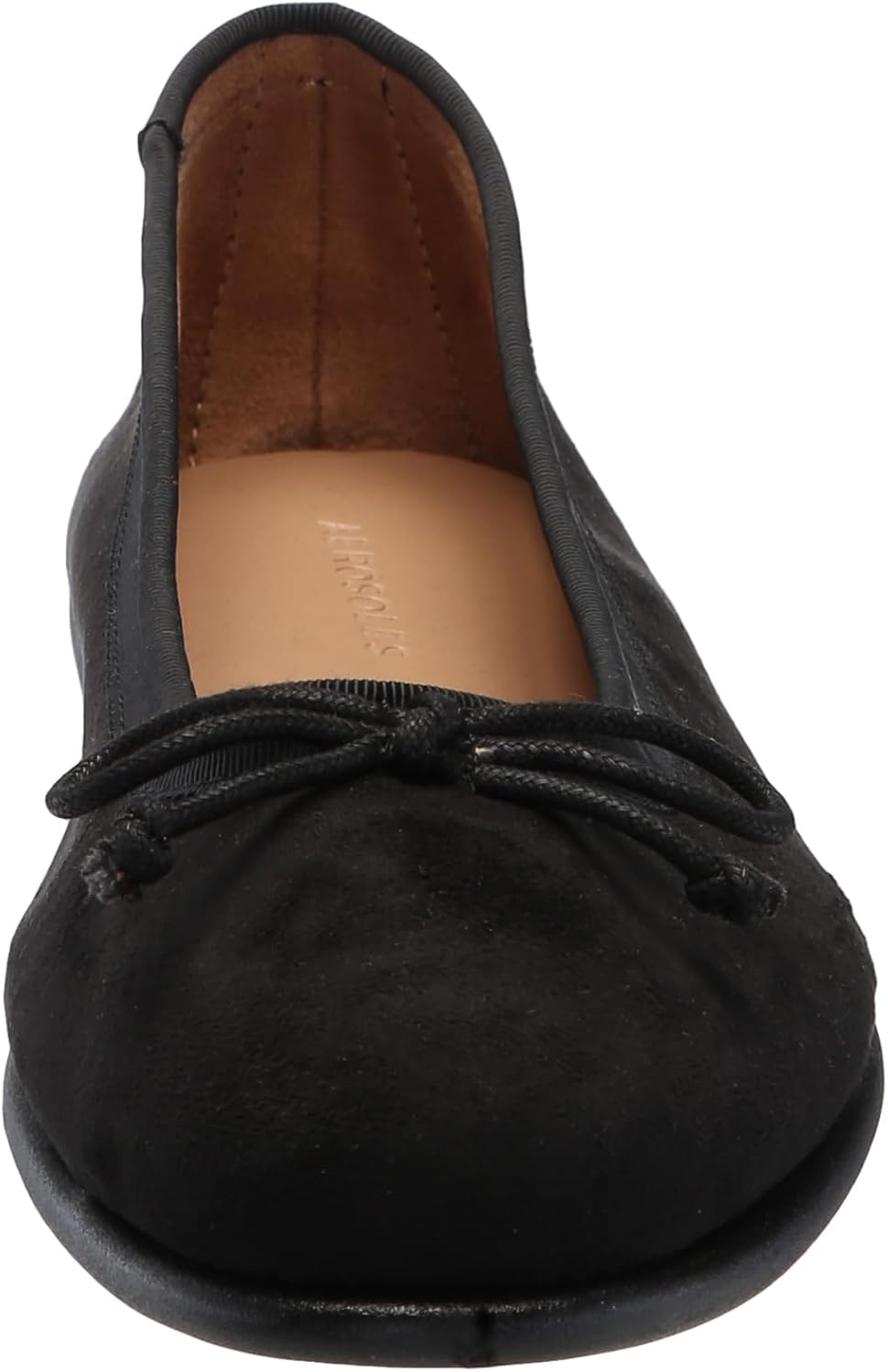 Aerosoles Women’s Homebet Flats(Black Pu Suede)