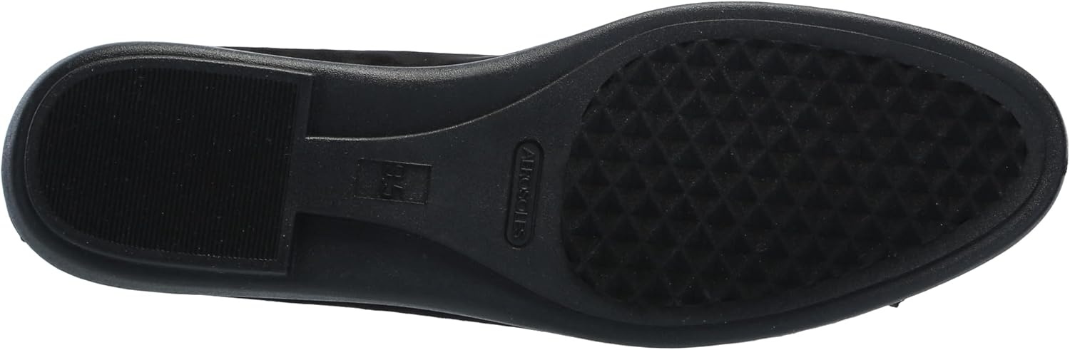 Aerosoles Women’s Homebet Flats(Black Pu Suede)