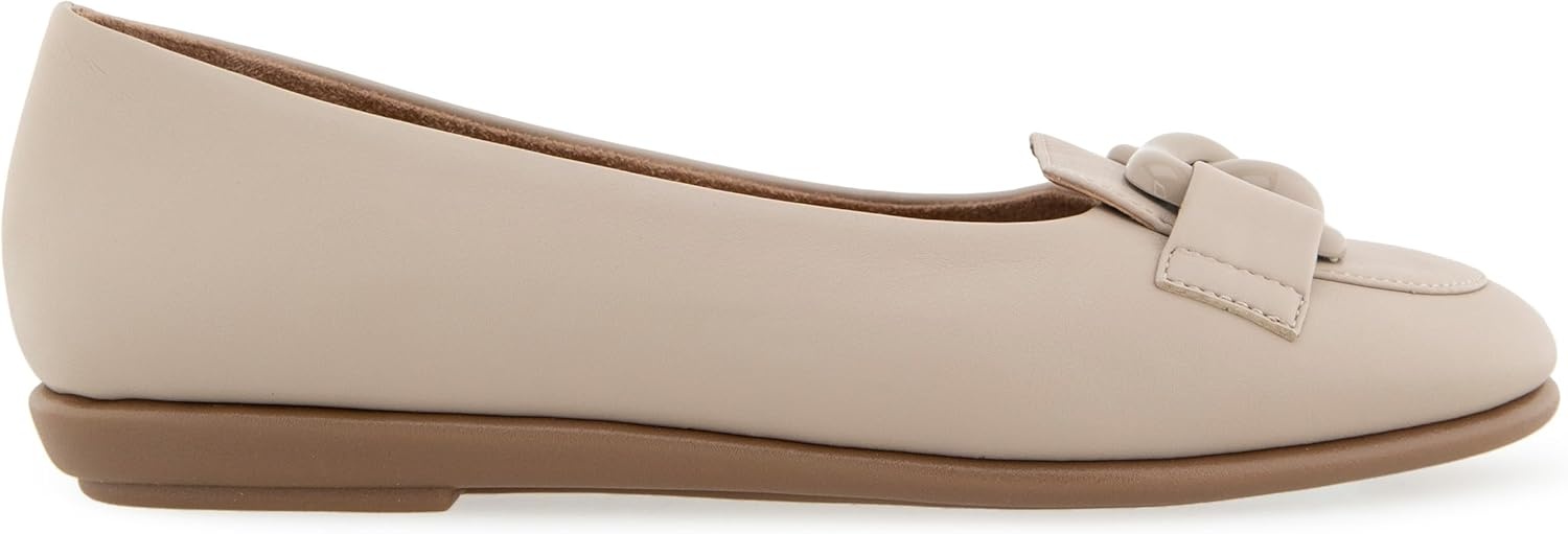 Aerosoles Women’s Bell(Stone Soft Faux Leather)