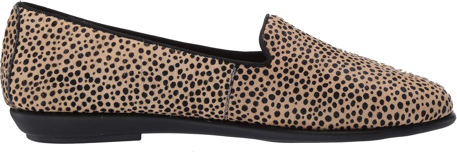 Aerosoles Women’s Betunia Slip-On Loafer with Memory Foam Footbed(Tan Combo)