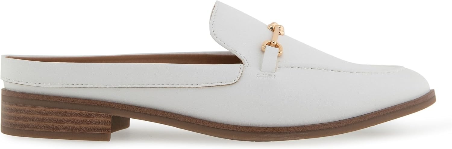 Aerosoles Women’s Erik(Bright White Faux Leather)