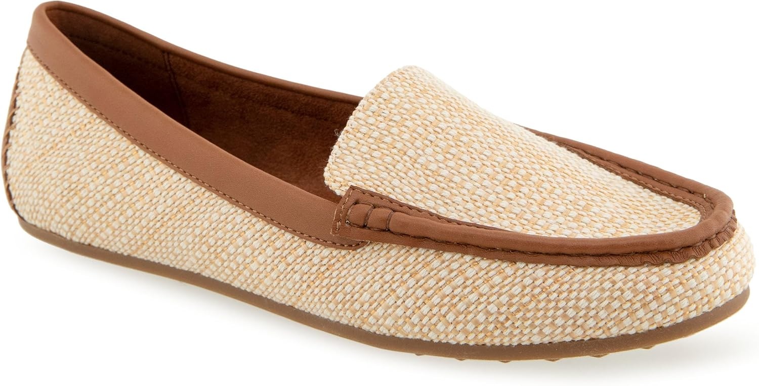 Aerosoles Over Drive(Natural Raffia)