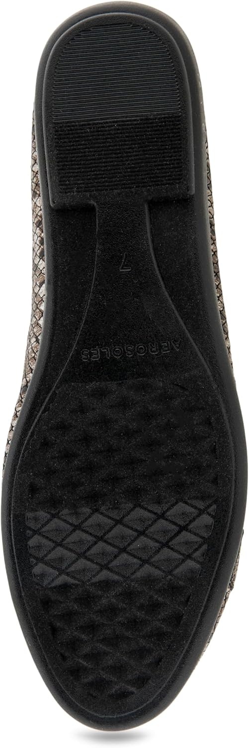Aerosoles Women’s Bentley(Antique Bronze Faux Leather Snake Pattern)