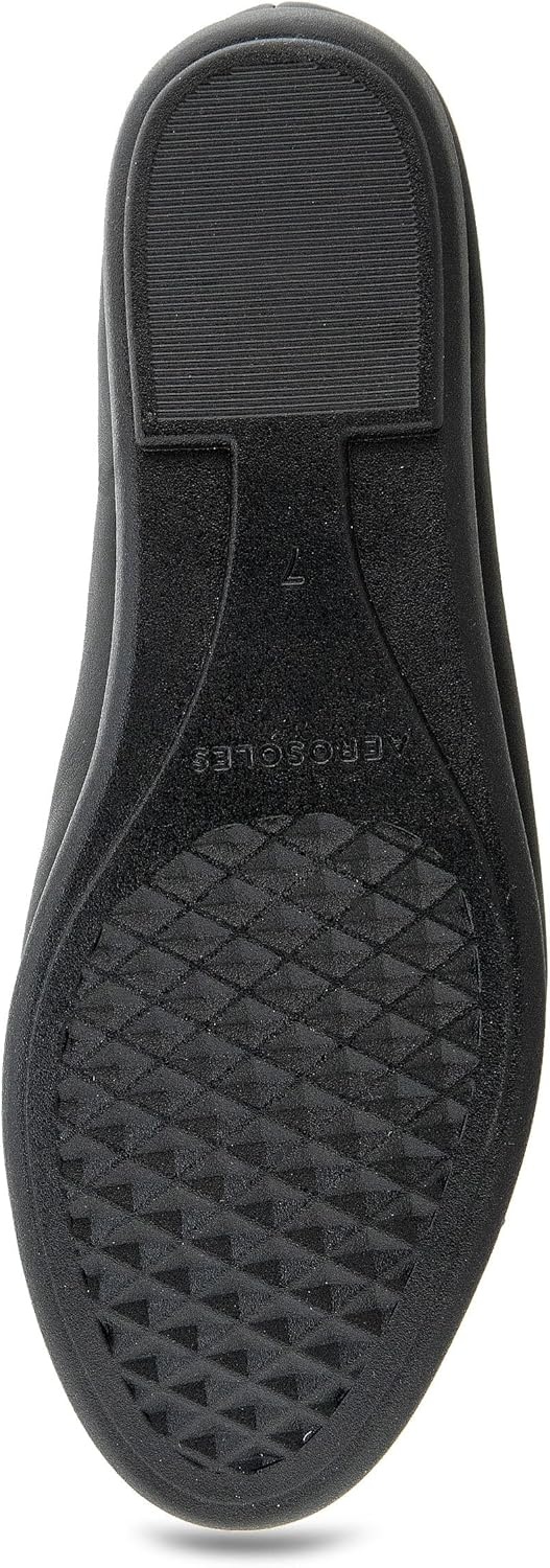 Aerosoles Women’s Bell(Black Faux Leather)