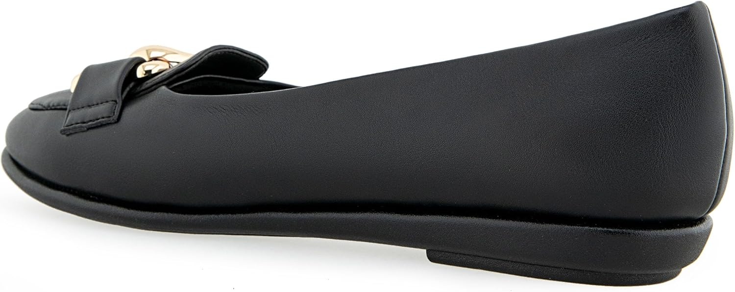 Aerosoles Women’s Bell(Black Faux Leather)