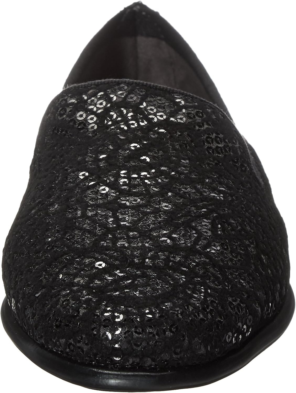 Aerosoles Women’s Betunia Slip-On Loafer with Memory Foam Footbed(Black Velvet)