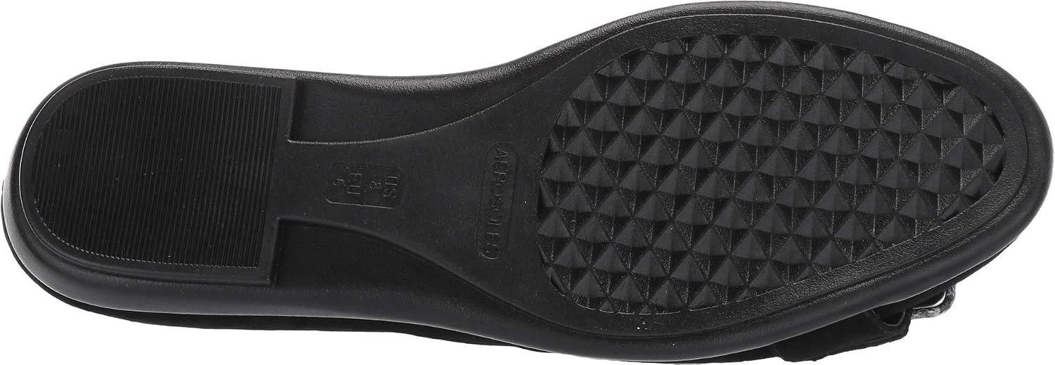 Aerosoles Women’s Big Bet Flats(Black Snake)