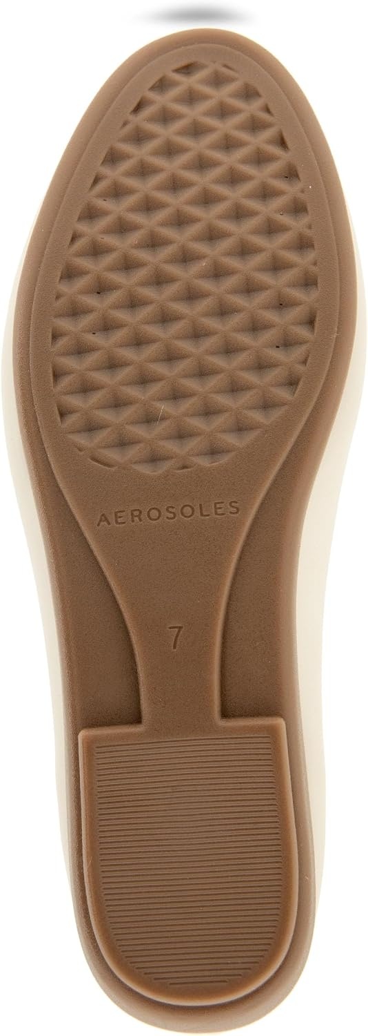 Aerosoles Women’s Bell(Eggnog Faux Leather)